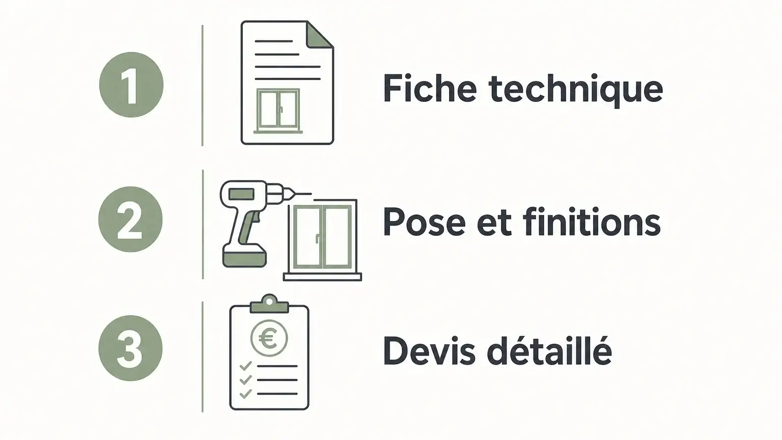Trois critères pour comparer un devis de fenêtres PVC
