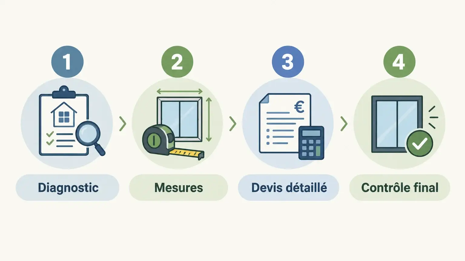Checklist des points à vérifier avec un installateur de fenêtres